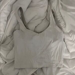 lululemon athletica Cream Tank Top